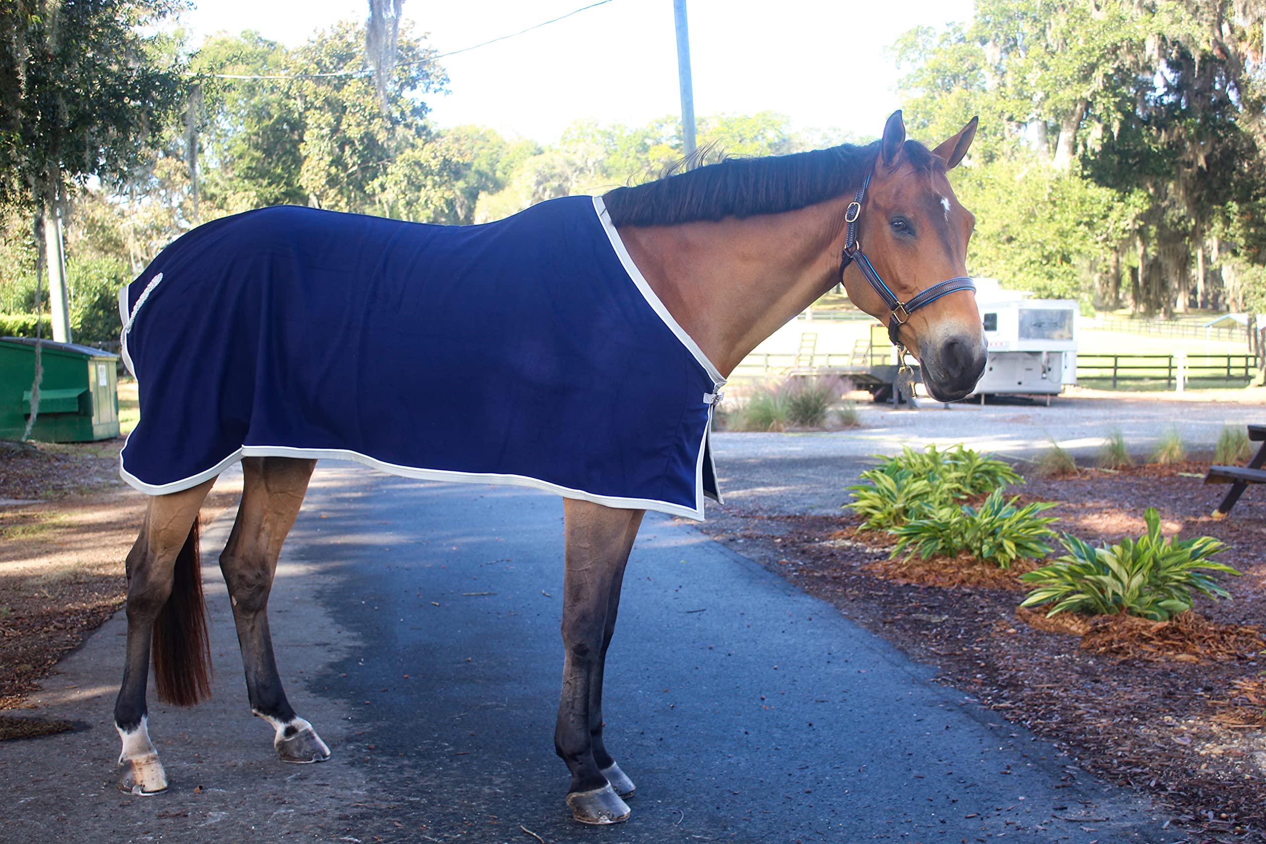 Amazon.com : Tack Shack of Ocala Custom Embroidered Fleece Curvon